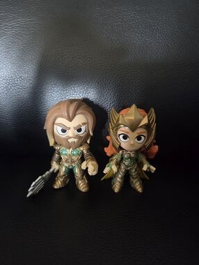 Funko DC Mystery Minis Aquaman and Mera Figures